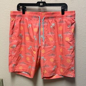 Tropical Sunset Men's Board Shorts